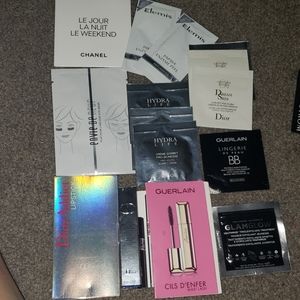 Dior chanel guerlain skincare sample lot